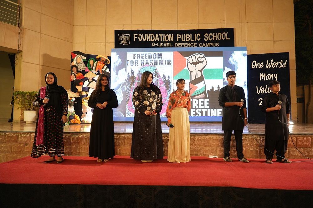 One World Many Voices – O’level Defence Campus