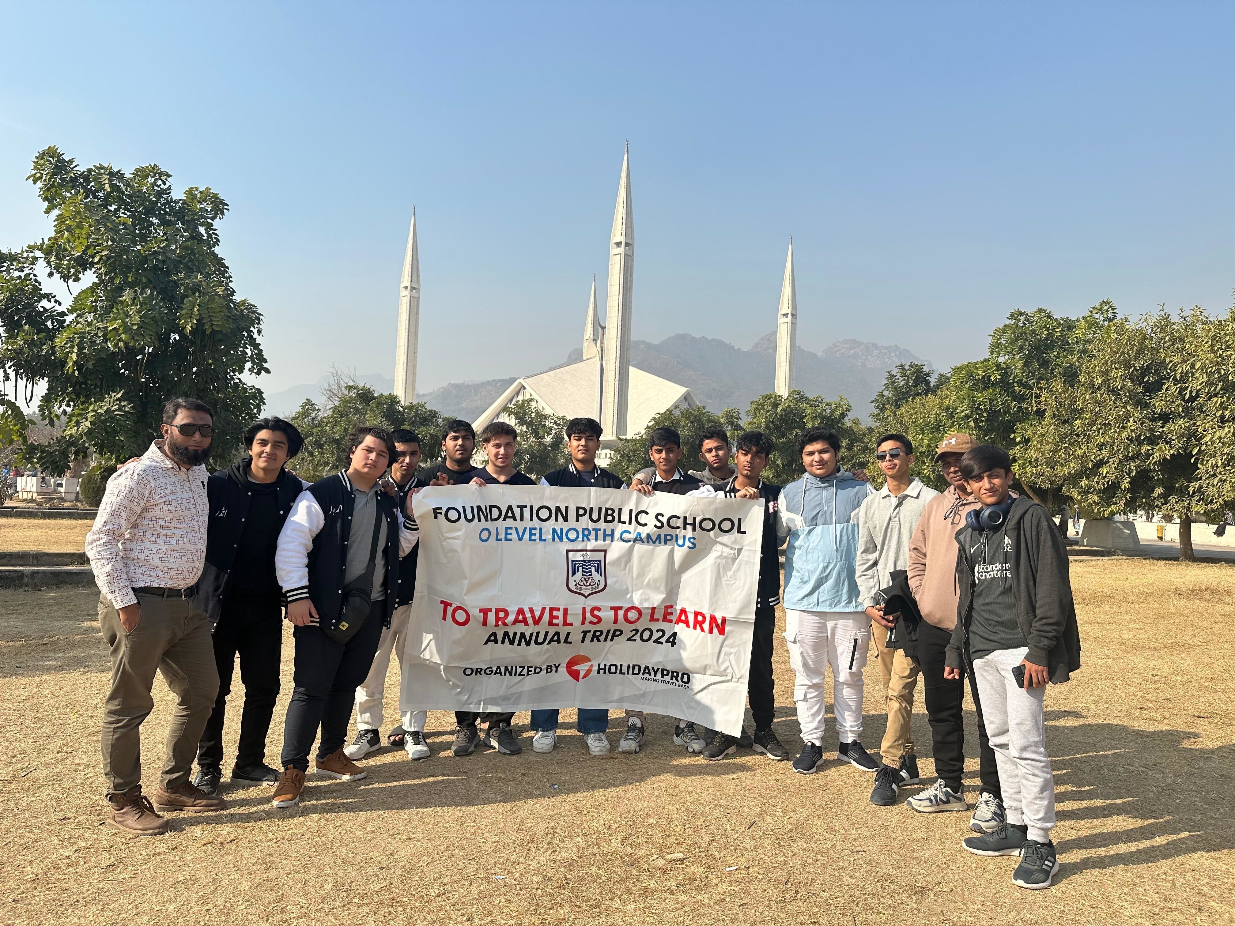 Domestic Trip for O’level North Campus Students